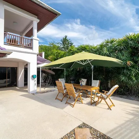 Villa Amaya, 2 Story Tropical Oasis With Green Hills View & Pool, Kamala Beach Exterior photo